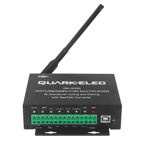 Quark-Elec A033 Bi-Dir met WiFi Multiplexer + SeaTalk