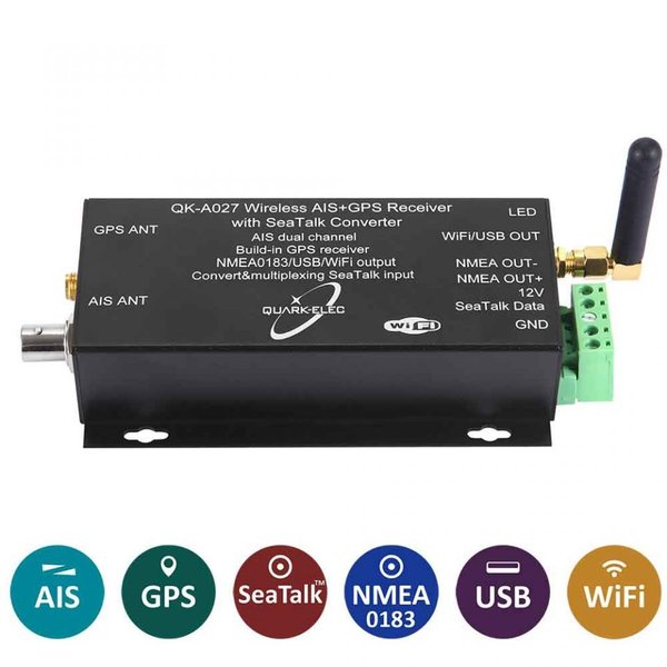 Summer deal: Quark-Elec A027 AIS/GPS/WiFi, Upgrade your Raymarine ST- and E-series