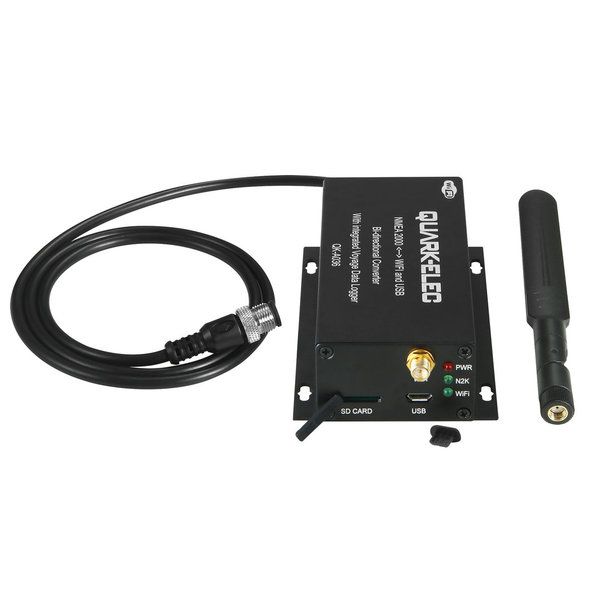 Quark-Elec A036 NMEA2000 Wifi/USB converter bi-dir met Vaartuig Data Logger