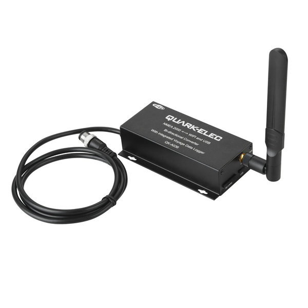 Quark-Elec A036 NMEA2000 Wifi/USB converter bi-dir met Vaartuig Data Recorder