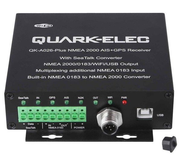 Quark-Elec A26-Plus NMEA(2000) AIS-GPS Multiplexer with N2K converter and WiFi