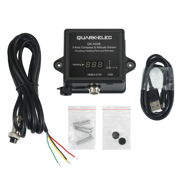 Quark-Elec AS08 Elektronisch compass & attitude sensor