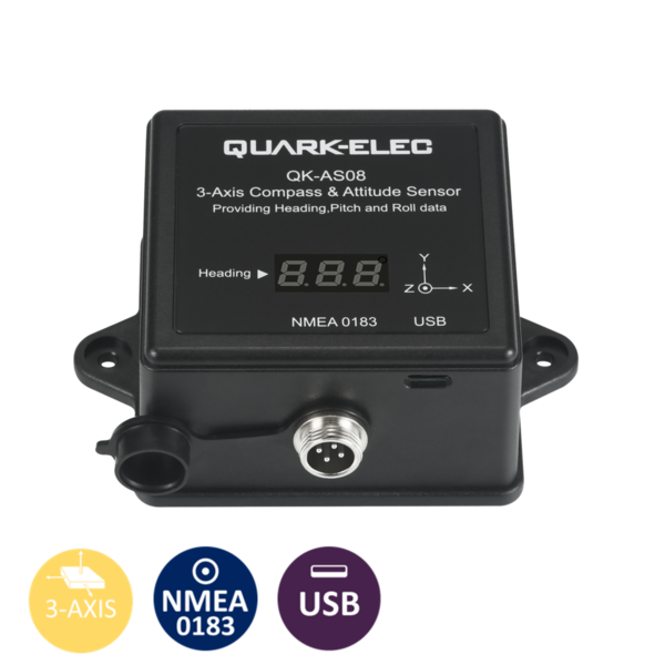 Quark-Elec AS08 Elektronisch compass & attitude sensor