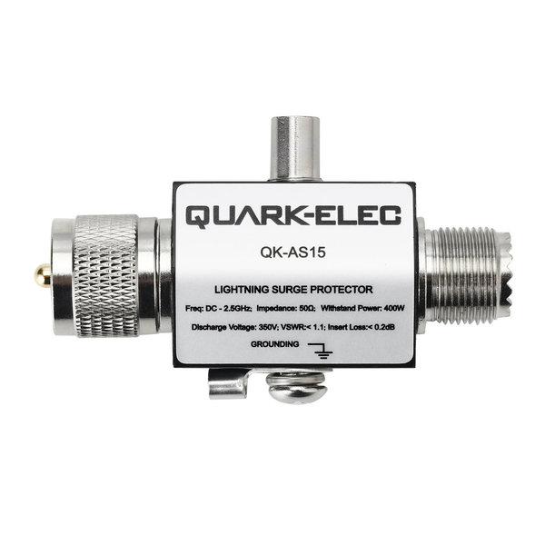 New: Quark-Elec AS15 Coaxial Lightning Surge Protector