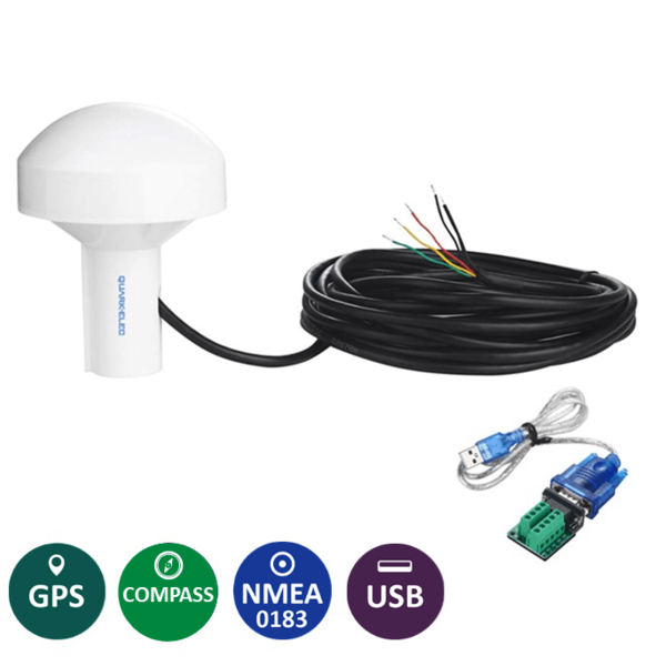 Quark-Elec AS07-0183 NMEA GPS en Heading sensor