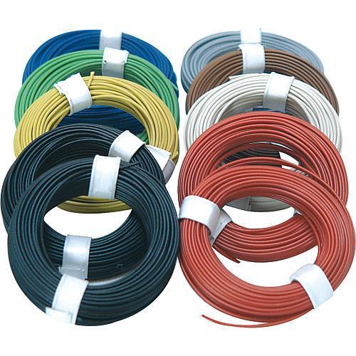 Montage kabel 1.5mm2 per m  (diverse kleuren)
